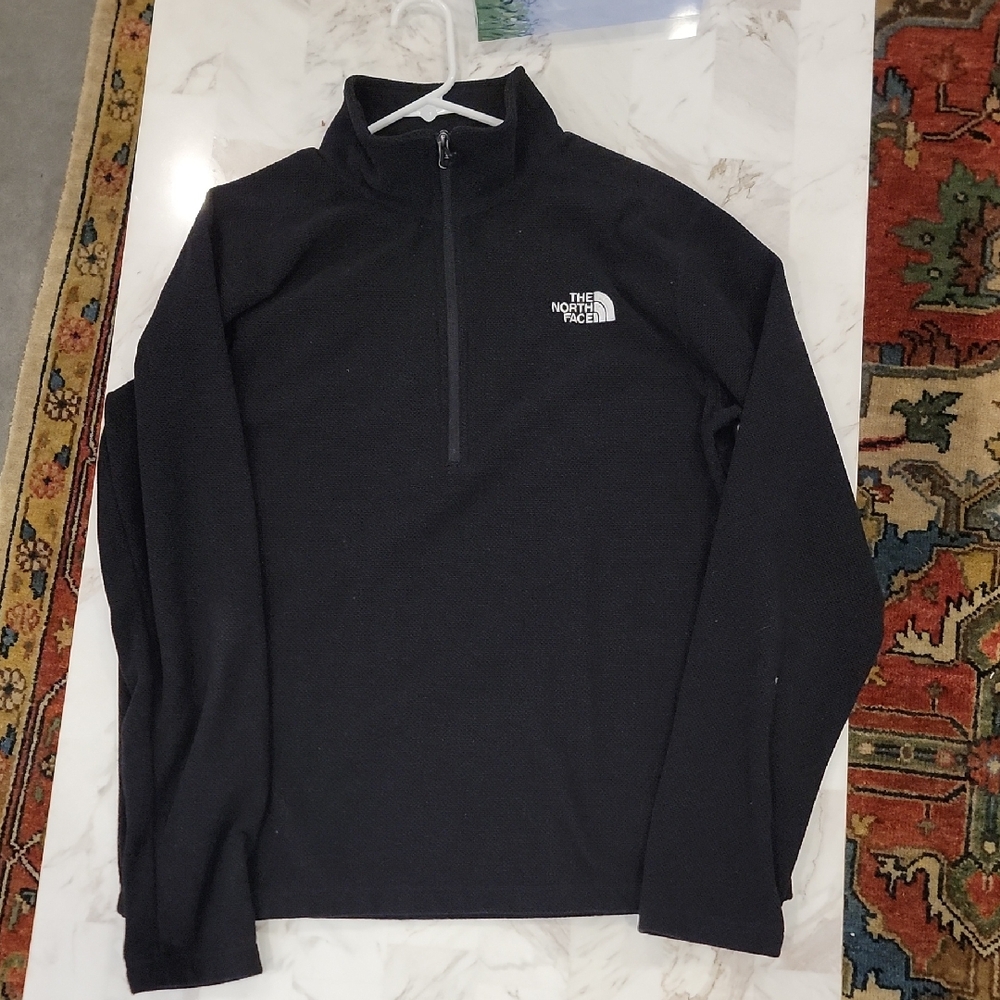 The North Face Black Half-Zip Pullover